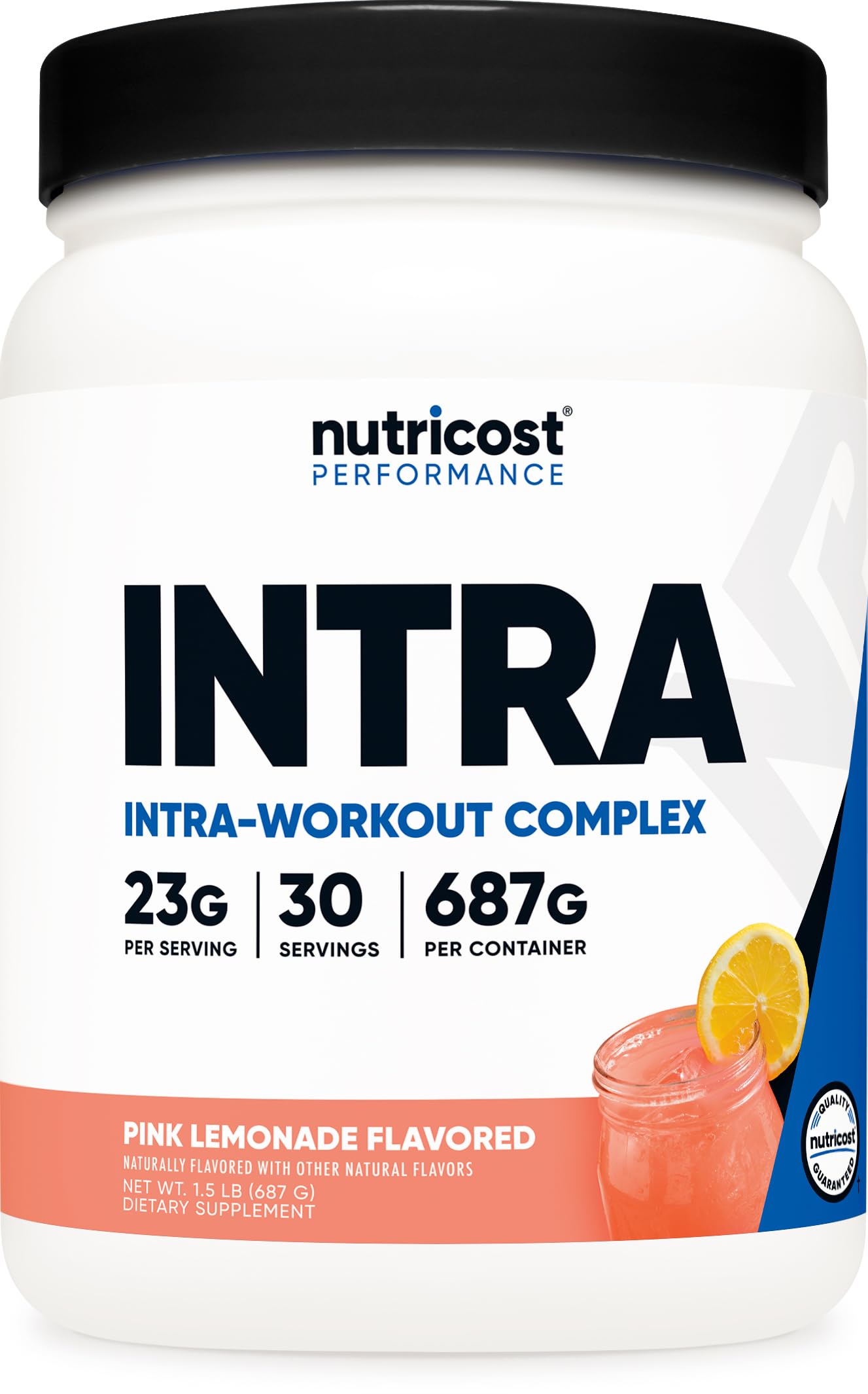 Nutricost Intra-Workout Powder (Pink Lemonade) 30 Servings, Gluten-Free