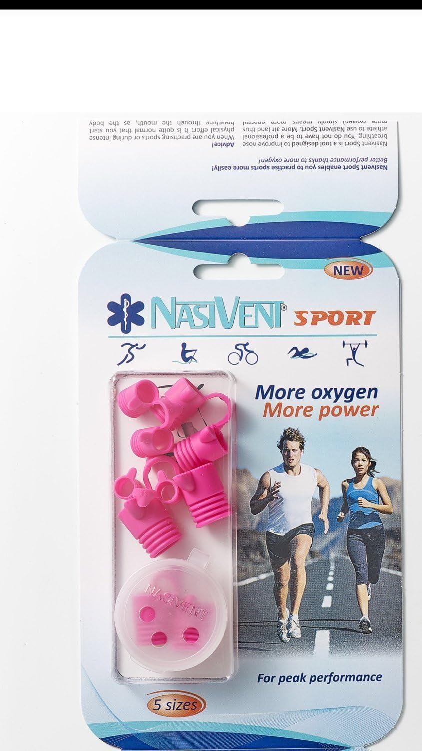 Nasivent Sport - Improve Your Oxygen Uptake.