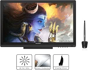 Huion KAMVAS GT-191 19,5 Zoll-Grafiktabletts HD-Stift-Display Digitaler Zeichnungsmonitor mit 8192 Pegeldruck und IPS-LCD-Typ