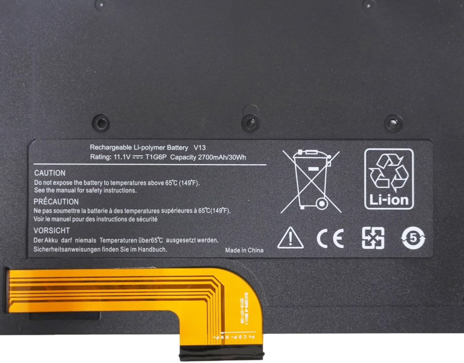 0449TX 0NTG4J 0PRW6G PRW6G T1G6P Laptop Battery for Dell Vostro V13 V130 V1300(11.1V 30Wh)