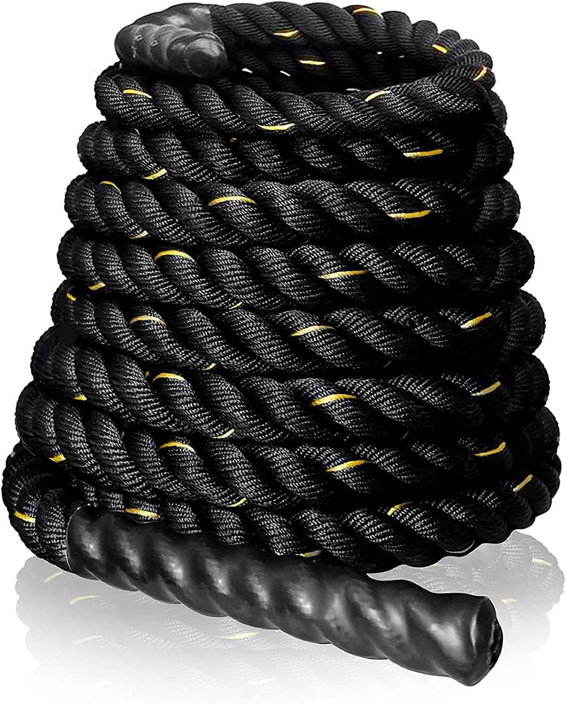 Monex 1.5" Width Avail. in 20FT Length Undulation Rope Exercise Fitness Workout Strength Training Gym Climbing Battle Rope; Core Training; Battle Rope