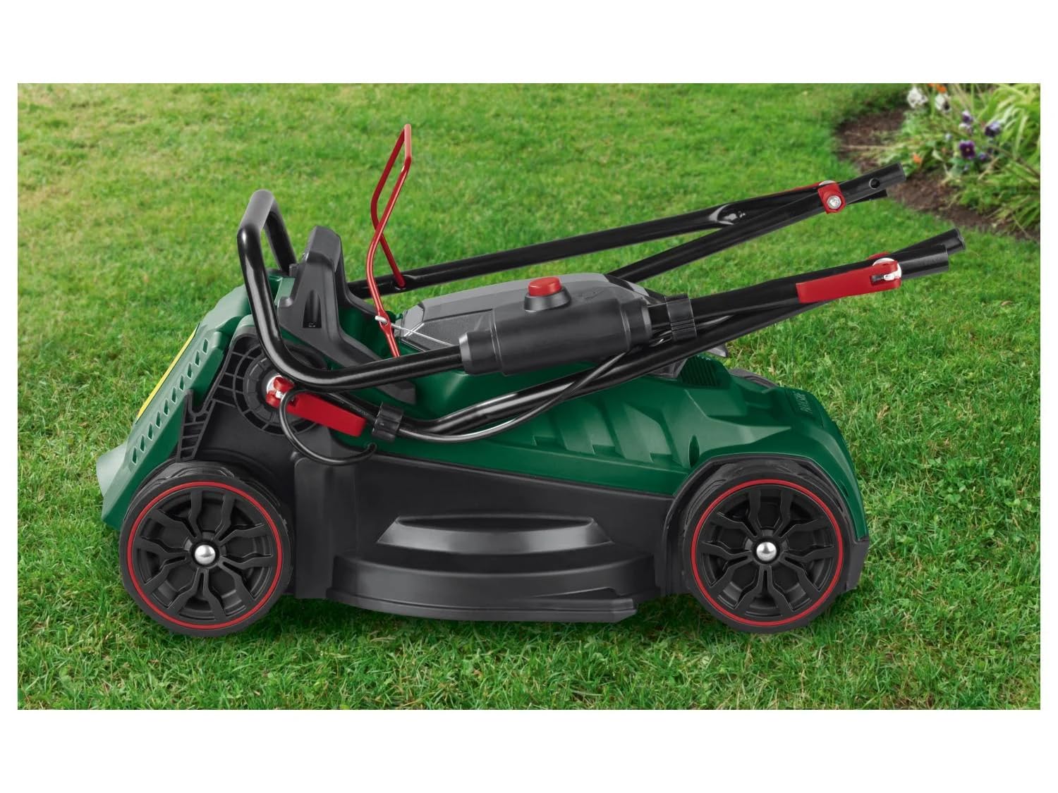 Parkside® 20 V kosiarka akumulatorowa PRMA 20-Li B2, bez akumulatora i ładowarki, szerokość cięcia: 33 cm, do trawników o powierzchni do ok. 200 m²