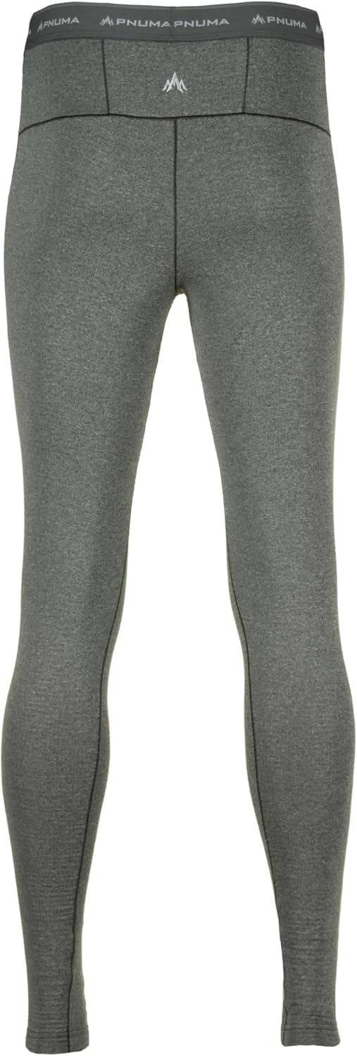 Pnuma Outdoors Base Haven Pant, Polartec Power Wool, Moisture-Wicking, Odor Resistant, Beluga (P407B)