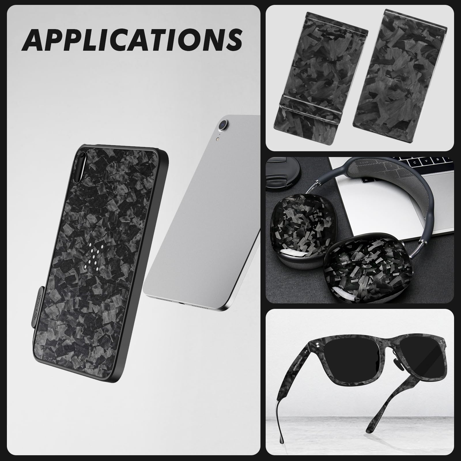Genuine Carbon Fiber Sheet - Lightweight & Strong -8