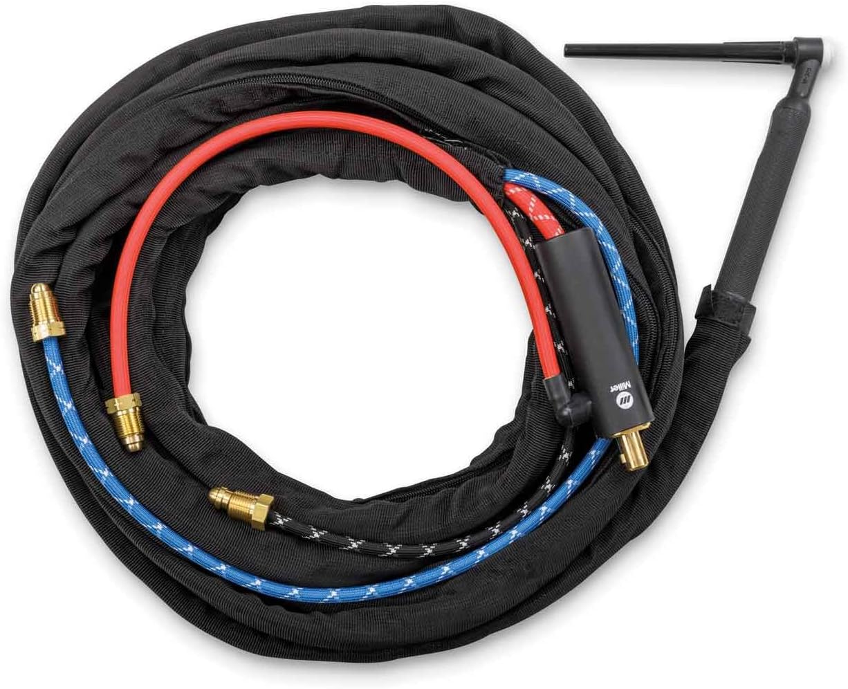 Miller Electric Tig Torch Kit,375A,Water-Cooled