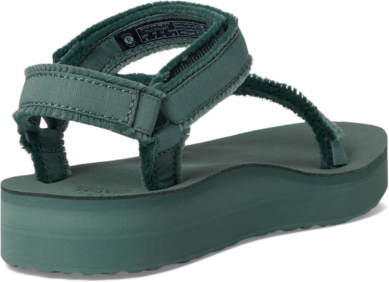 Teva Women's Midform Universal Canvas Sandal, Silver Pine, 7 - Image 5