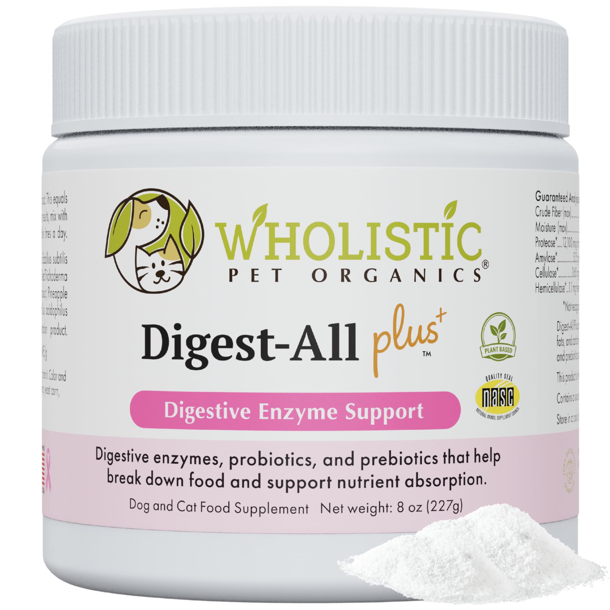 Probiotics for Dogs and Cats with Prebiotics, 4 Oz, 113 Scoops — Amazon image 10