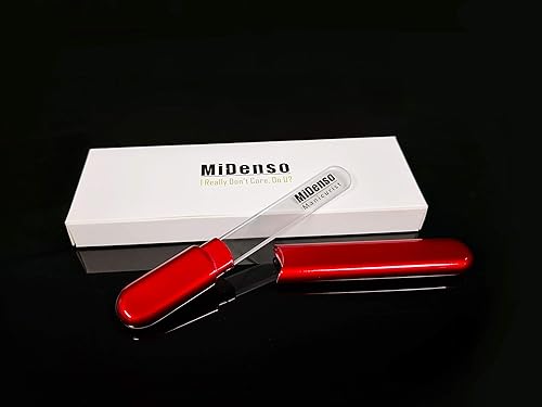 Miniatura 13 de Lima de uñas de cristal con funda, cristal de diamante salón mejor belleza limas de uñas para uñas naturales y acrílicas Top Stocking Stuffers Azul