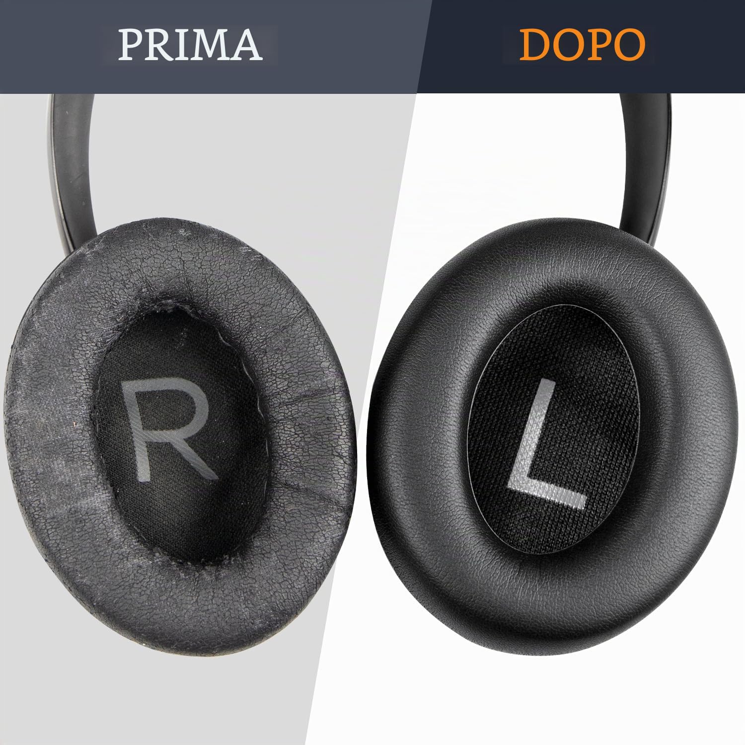 SOULWIT Cuscinetti Auricolari Di Ricambio per Bose 700 (NC700) Cuffie Wireless, Pelle Più Morbida, Schiuma ad Alta Densità con Cancellazione Del Rumore, Spessore Aggiunto-Nero