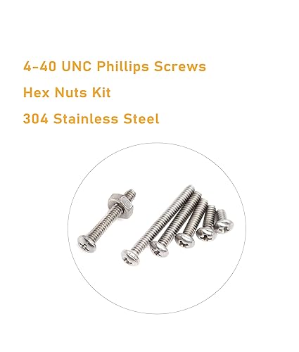 Miniatura 9 de binifiMux Kit surtido de 300 tornillos Phillips para máquina de 2-56 Pan Phillips, 532 pulgadas 316 pulgadas 516 pulgadas 14 pulgadas 38 pulgadas 12