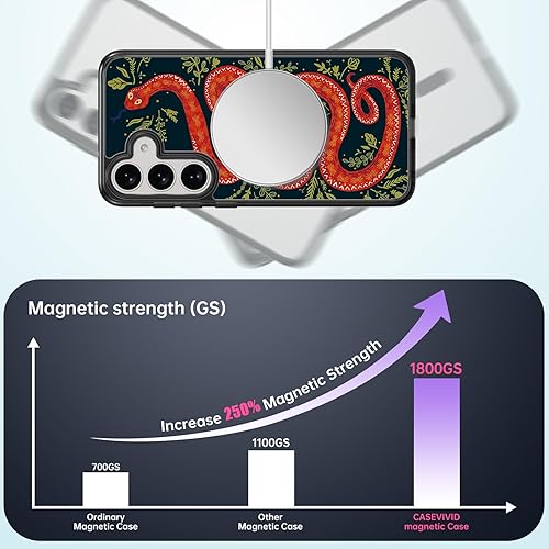 Miniatura 9 de Rosarnnah Funda compatible con Samsung Galaxy S24 Ultra, bonita estética, duradera y a la moda, divertida funda para teléfono, diseño de gatito