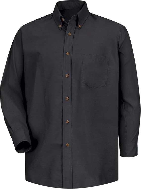 Red Kap Men's Poplin Dress Shirt