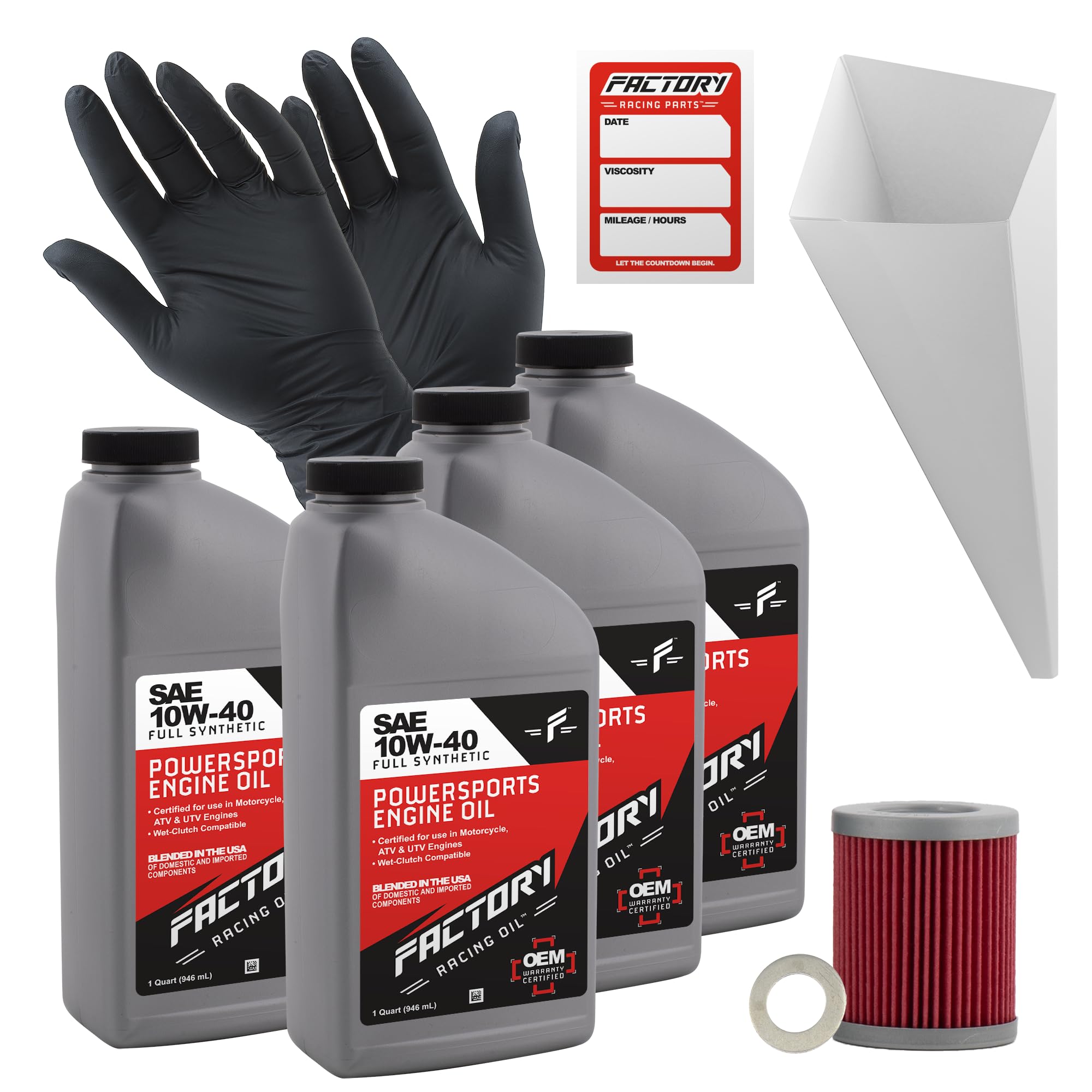 Amazon.com: Factory Racing Parts Oil Change Kit compatible