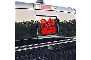 Rear Back Middle Window Vinyl Decal Compatible with Ram 1500 2500 3500