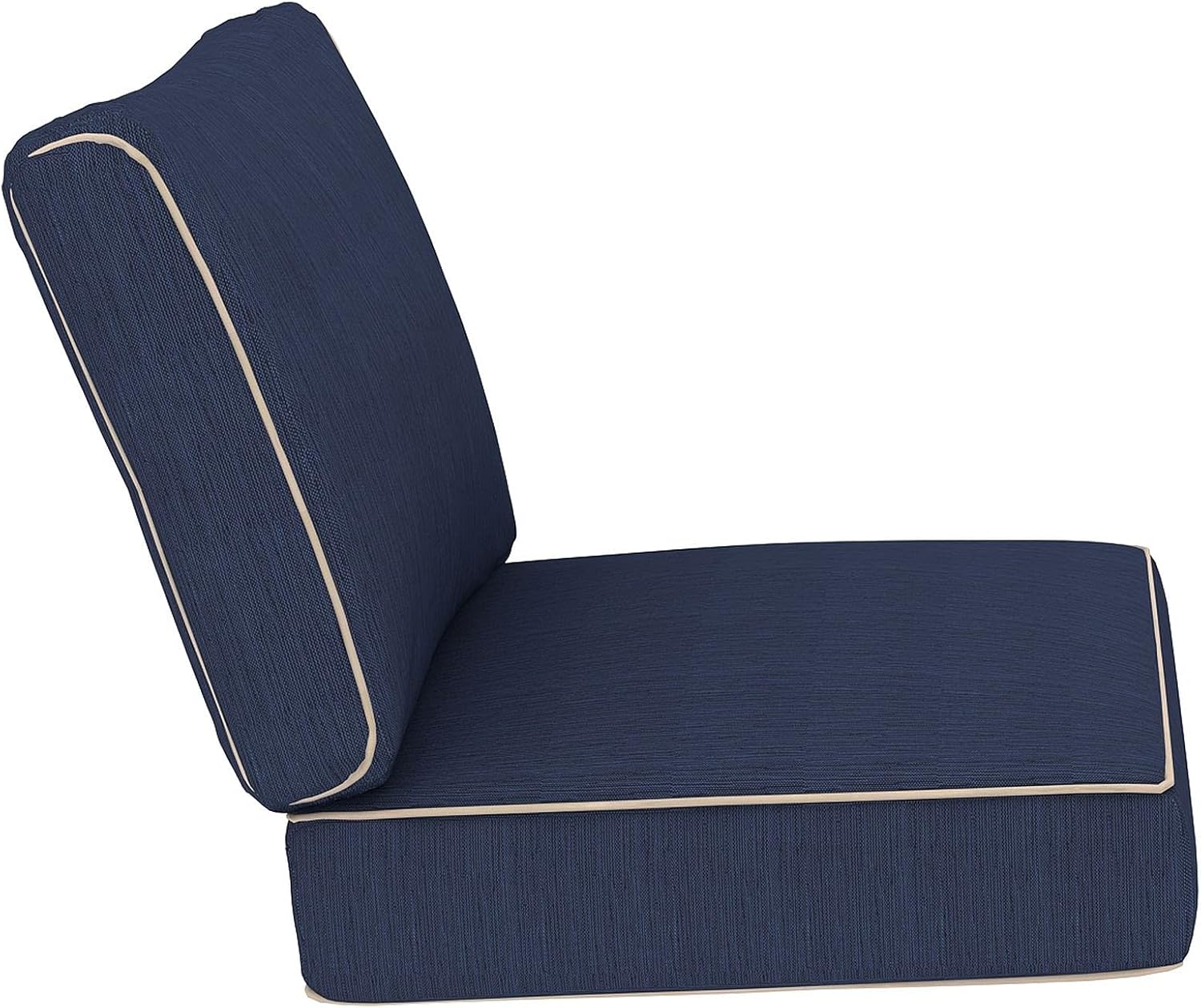 Creative Living Sofa 24x24 Outdoor Deep Seating Patio Replacement Cushions, Beige : Everything Else