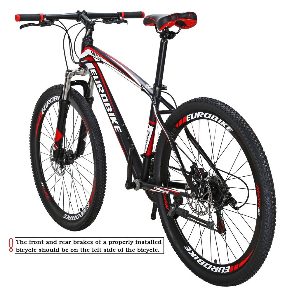 自転車本体 EUROBIKE Amazon.com : EUROBIKE 27.5 Inch Mountain Bike, HYX1 Bike for Men