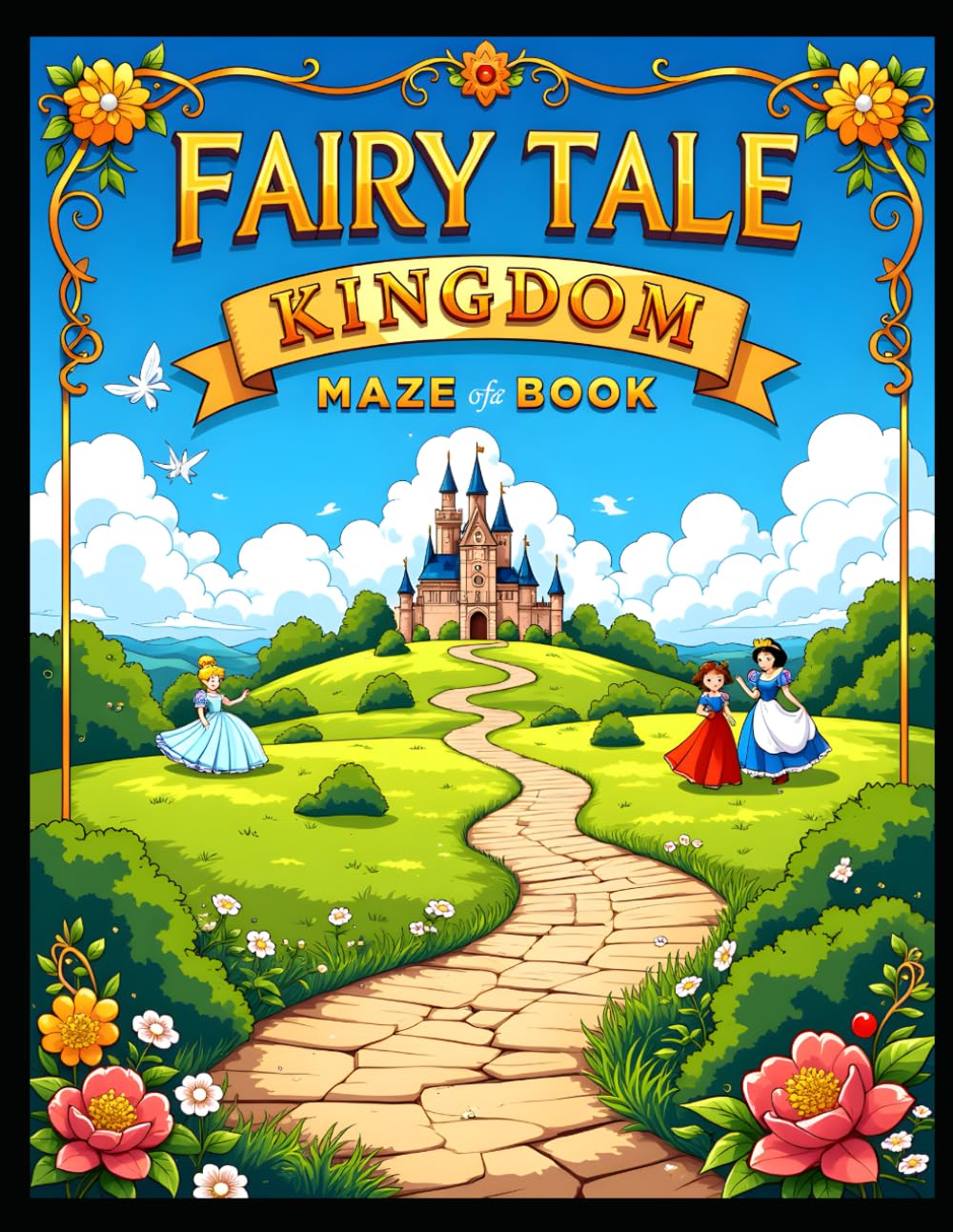 Fairy Tale Kingdom Maze Book