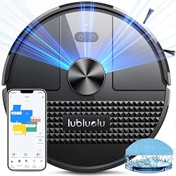 Lubluelu SL68 Robot Aspirateur Laveur Puissante et Silenc…