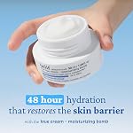belif The True Cream Moisturizing Bomb - 48hr Intense Hydration with Peptide, Ceramide & Squalane, Milky & Lightweight Daily Moisturizer, Restores Skin Barrier, Korean Skincare, 1.68 fl. oz. (50ml)