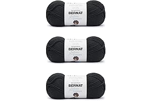 Bernat Softee Cotton Black Yarn