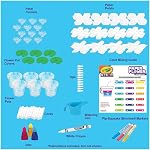 Crayola Paper Flower Science Kit, Colour Changing Flowers, Gift for Kids Ages 7, 8, 9, 10