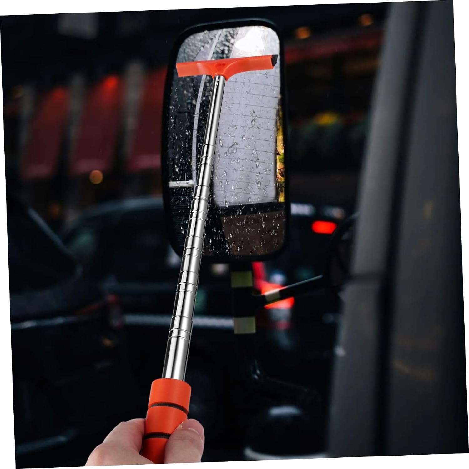 Versatile Car Squeegee Window Washing Tool Mirror Squeegee Gentle Cleaning Action