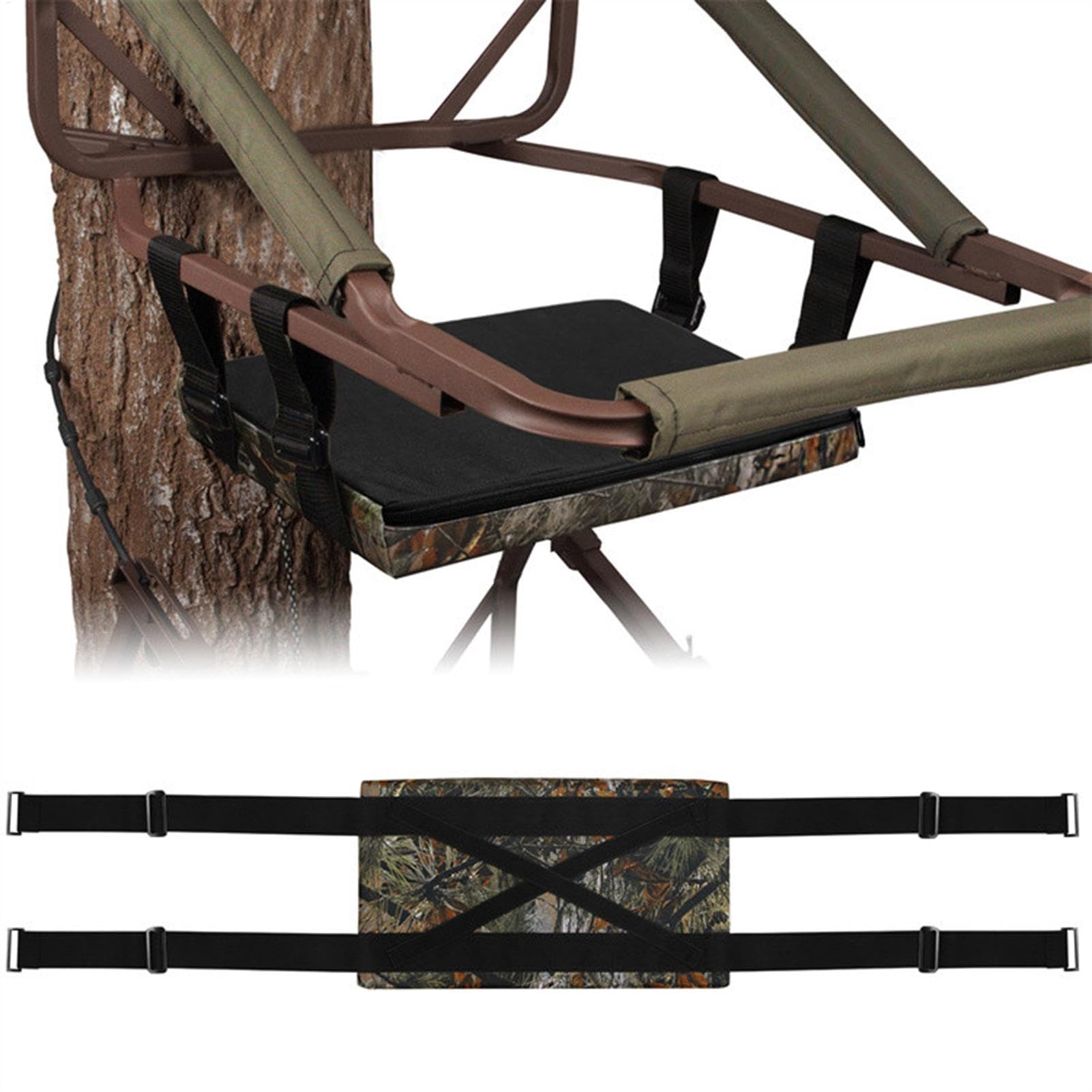 Coussin de support d'arbre robuste en tissu Oxford pour assise de chasse