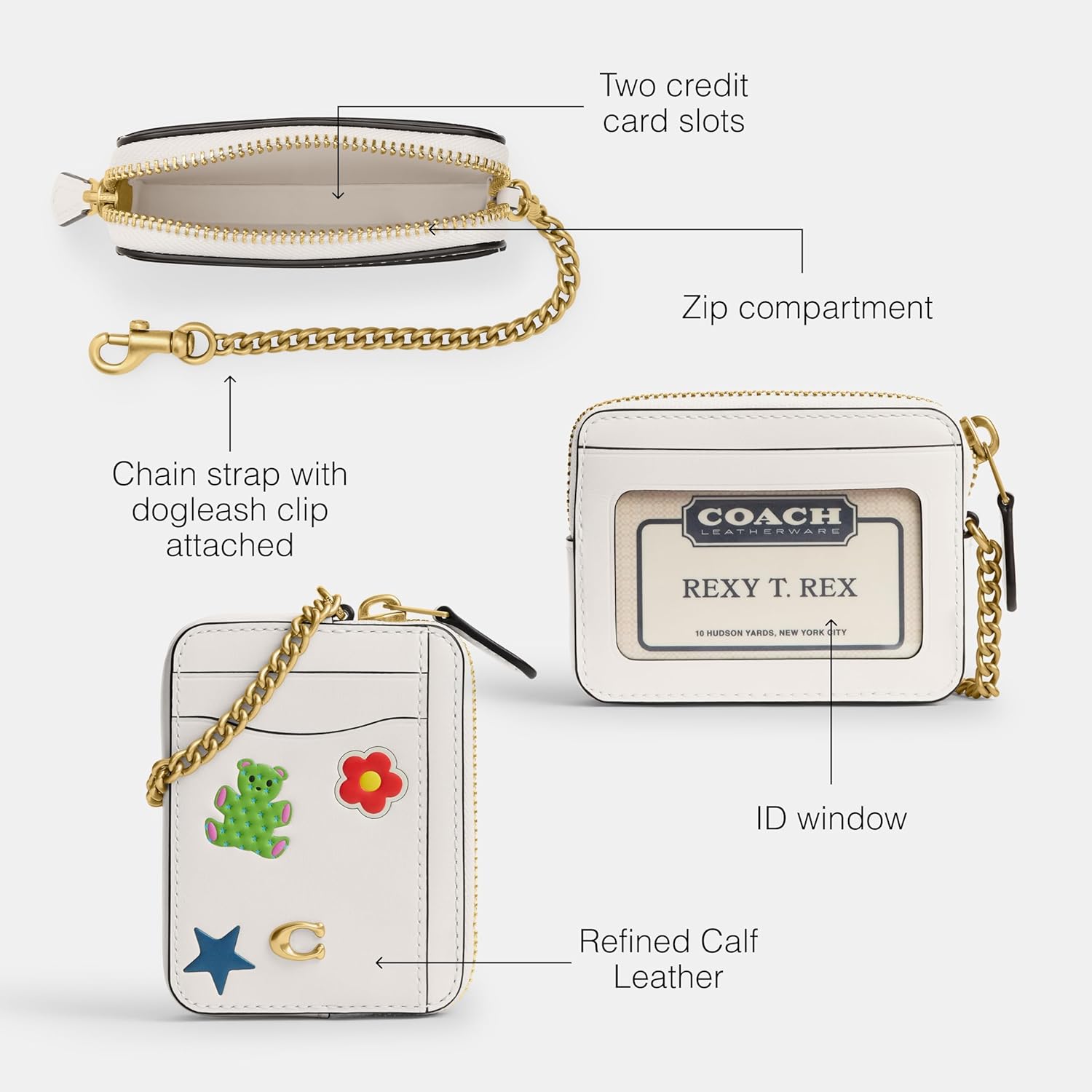 Coach Women's Essential Chain Card Case