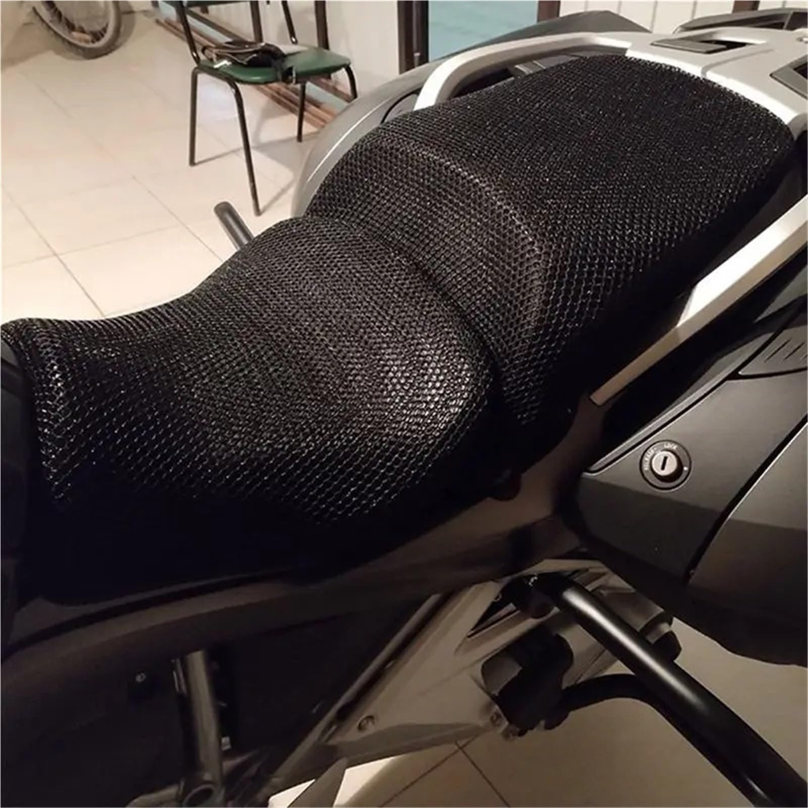 LISTEAM Coprisella traspirante per moto Adatto Per BM&W R1200RT | Adatto per BM&W R1200RT protezione della fodera del cuscino del sedile del motociclo