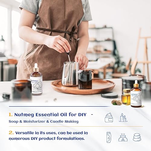 Miniatura 624 de HIQILI Aceite esencial de albahaca de 1 fl oz, 100% puro sin diluir para la piel, difusor, 1.0 fl oz