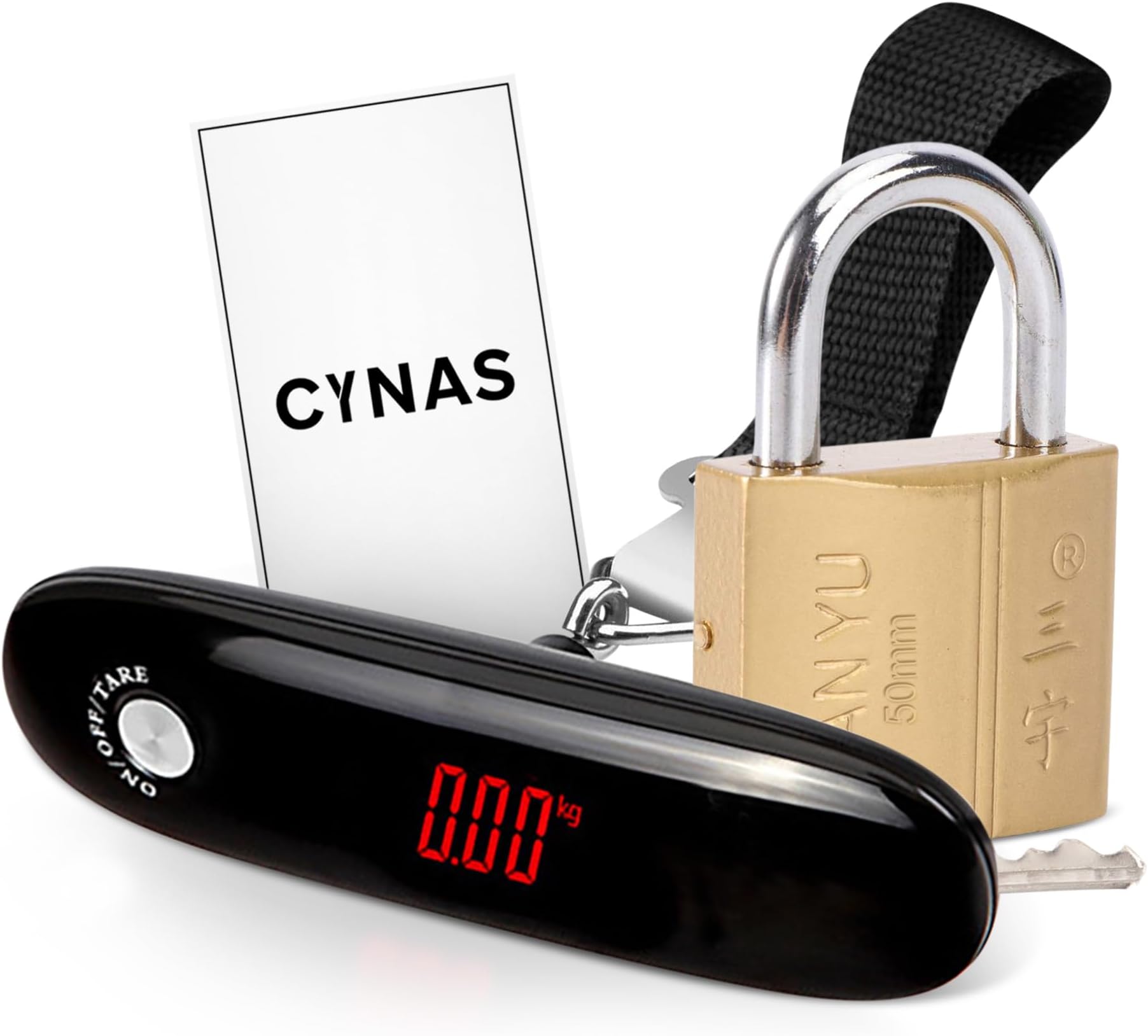 LIUBLUE Portable Handheld Digital Luggage Scale with Tare Function