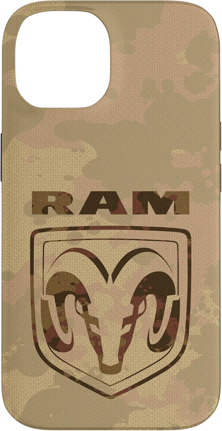 RAM Trucks Brown Camo Logo Case for iPhone 17
