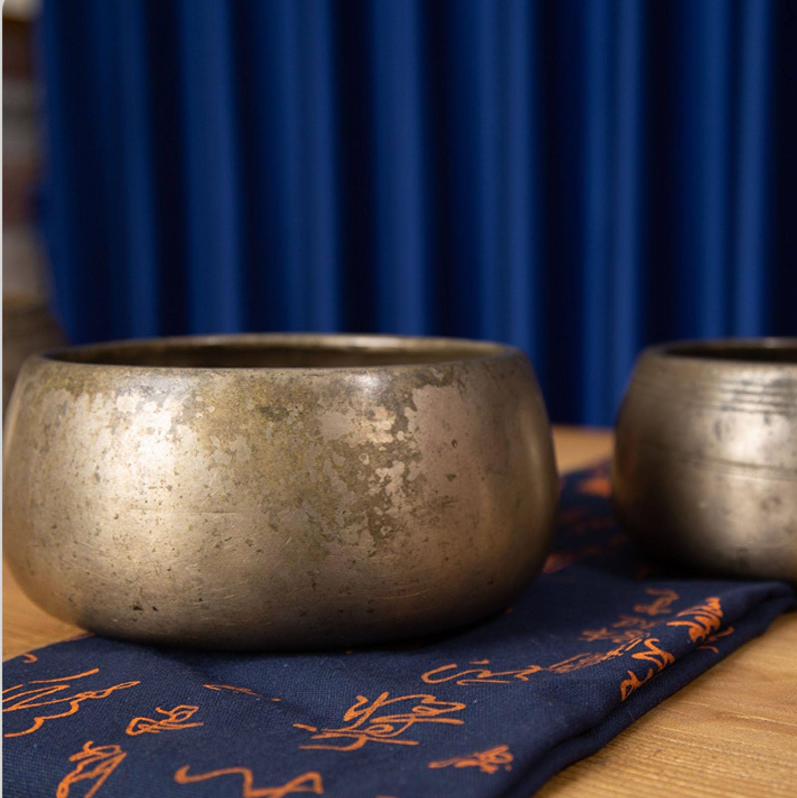 Juego de cuencos tibetanos – Auténtico cuenco de sonido afinado a mano para meditación – Cuenco de sonido de meditación hecho a mano