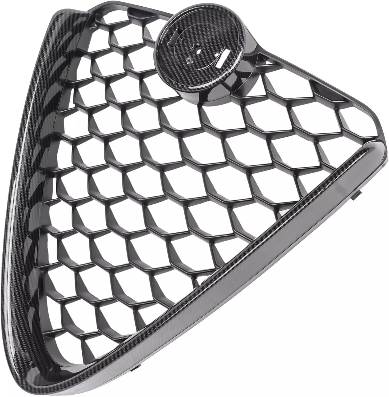 Carbon Fiber Front Bumper Grille For 2015 2016 2017 2018 2019 2020 2021 2022 2023 2024 Alfa Romeo Giulia(952) Veloce TI Sport RWD Sport Bumpe Replacement Upper Grill