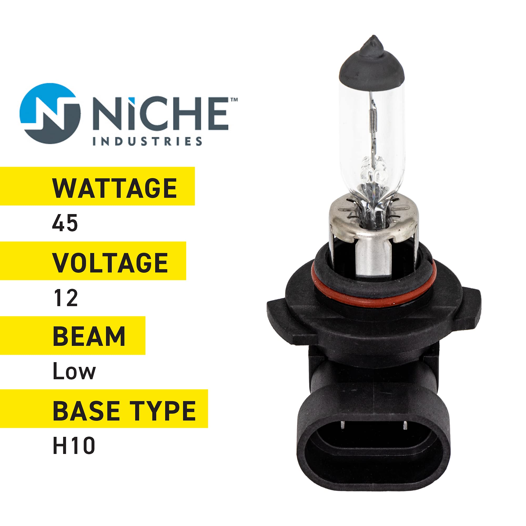 Amazon.com: NICHE H10 Headlight Bulb for Honda Foreman Rubicon