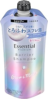 エッセンシャル プレミアム うるおいバリアシャンプー グロウ＆モイスト つめかえ用 ３４０ｍｌ