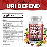 Vista 5 de Clean Nutraceuticals Cápsulas de extracto de cereza ácida con cúrcuma, moringa, arándano, chancapiedra, apio, quercetina, ACV, granada