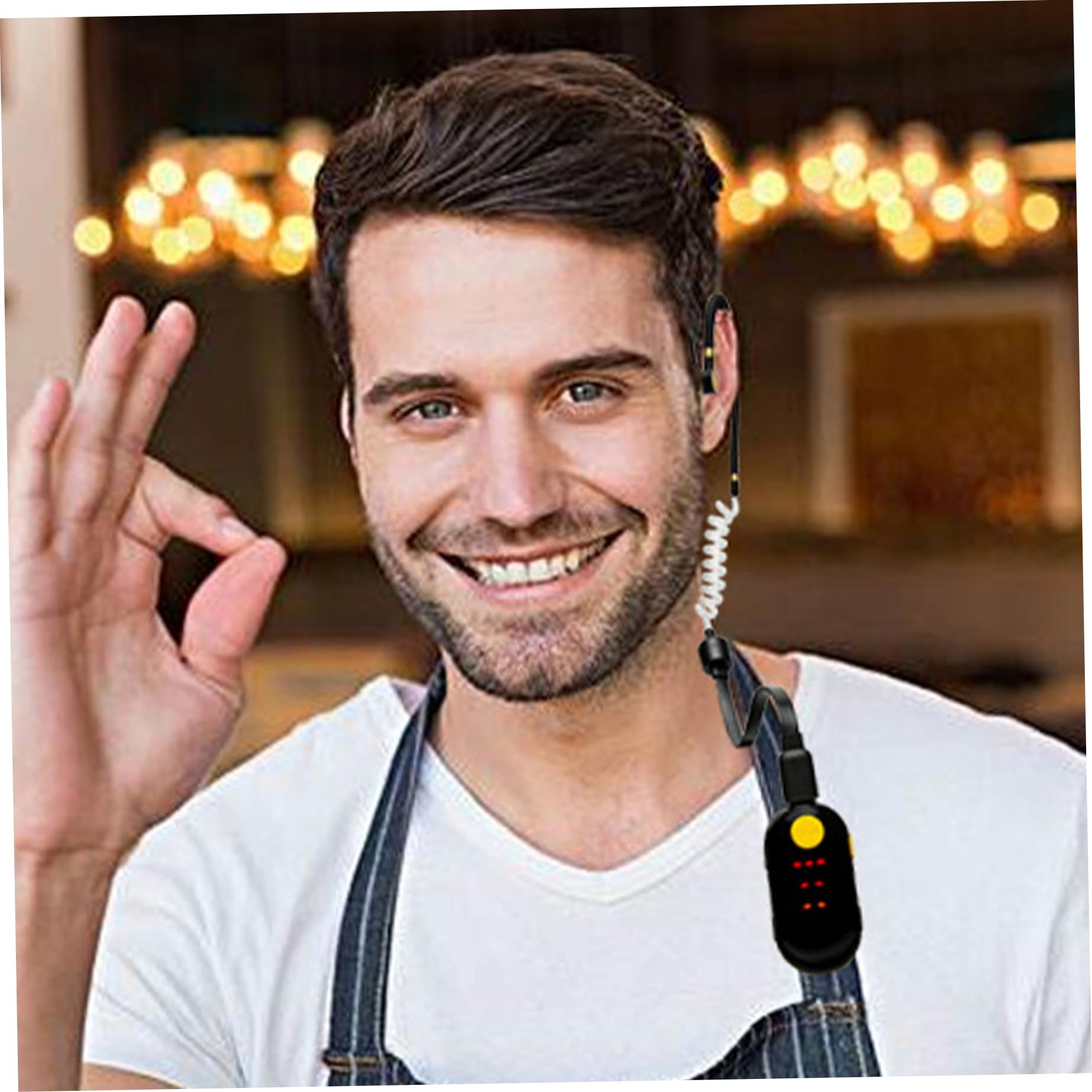 Mini Walkie Talkie, 2 PCS Mini Walkie Talkies, Transceptor Portable FM Pequeños Talkies para restaurantes, supermercados, Hospital, Turismo, Impermeable
