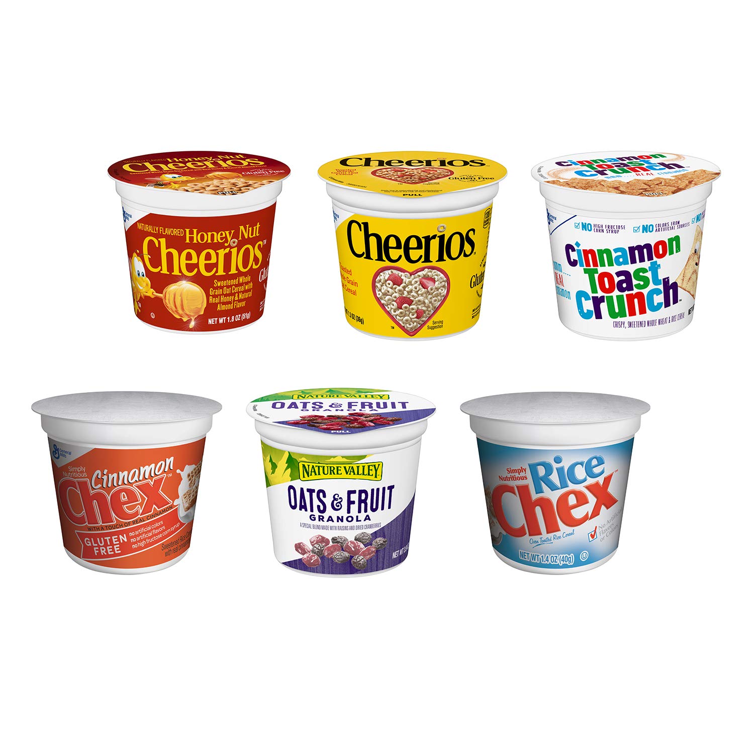 General Mills Cereals Assorted Goodness Variety Pack Single