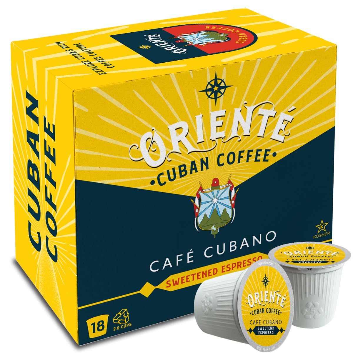 Oriente Cuban Coffee Roasters Dark Roast Cafe Cubano