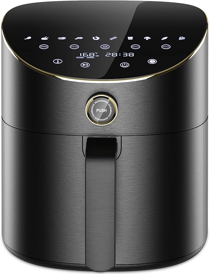 Vpcok Direct Heißluftfritteuse XXL Friteuse Heissluftfriteuse 5,5L Air