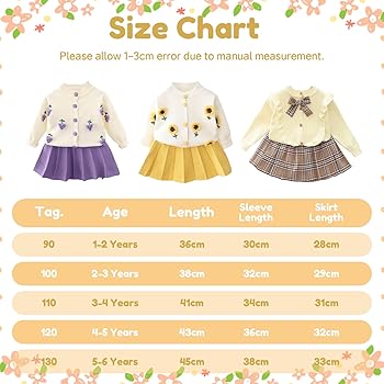 Set Vestito E Cardigan Bambina JiAmy - Abito Floreale Con Fiocco Per 12 Mesi-7 Anni - Foto 11