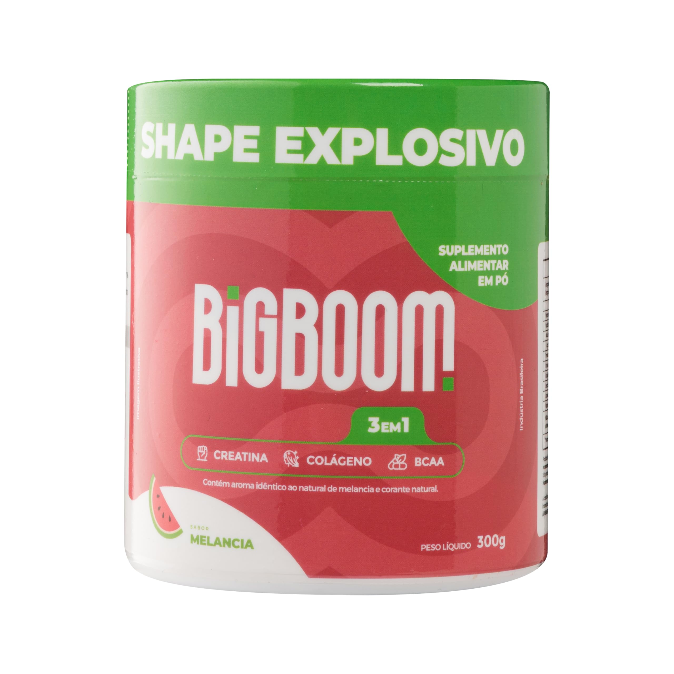 Creatina - BIGBOOM - 100% Pura 300G. A única 3 em 1 | Colágeno
