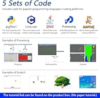 Vista 4 de Freenove Kit de inicio completo para Raspberry Pi 5 4 B 3 B+ 500 Zero 2 W, tutorial de 1170 páginas, código de procesamiento de arañazos Java Python