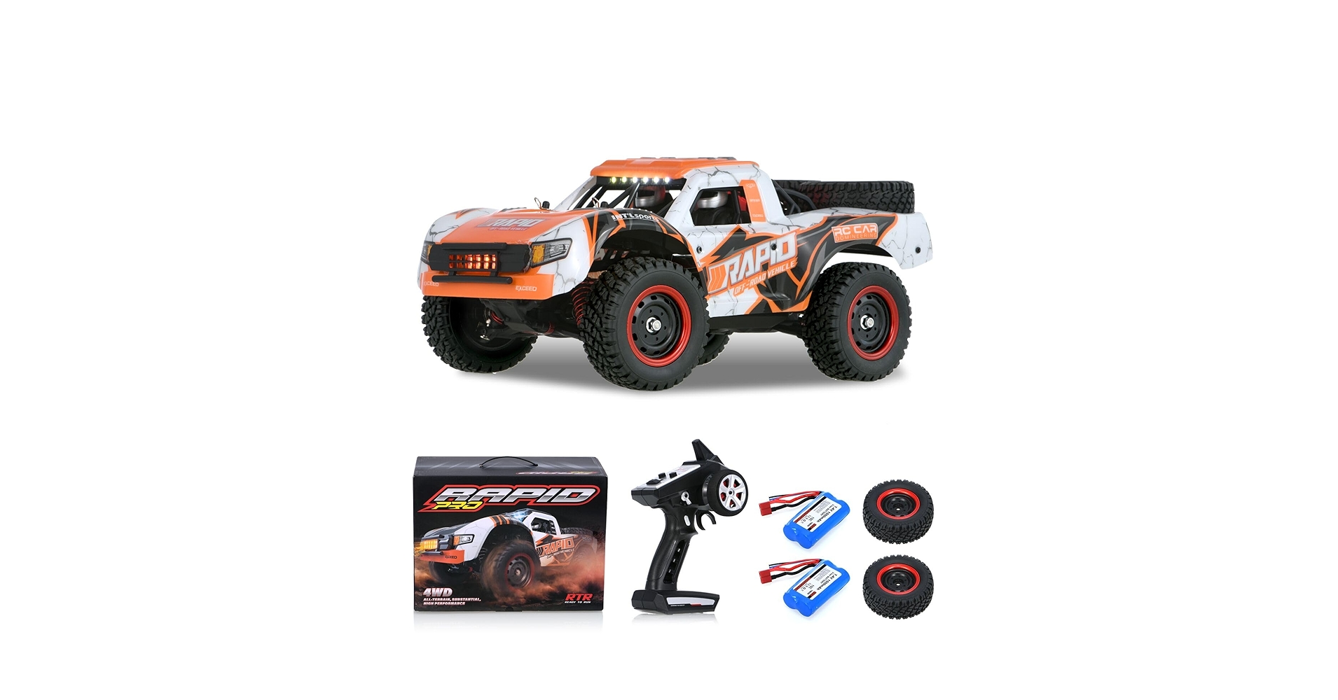 Amazon.com: GoolRC 1:14 Brushless RC Trucks, 70 KMH High
