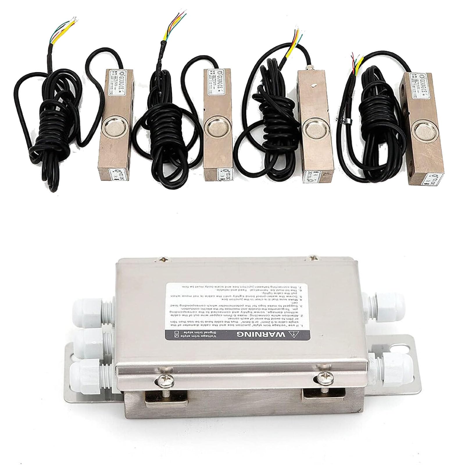 Kit de báscula para Ganado con celda de Carga,Básculas para Ganado para Cerdos,Kit de báscula para Ganado con celda de Carga,para Ganado,Oveja,Cerdo,Cabras,110V
