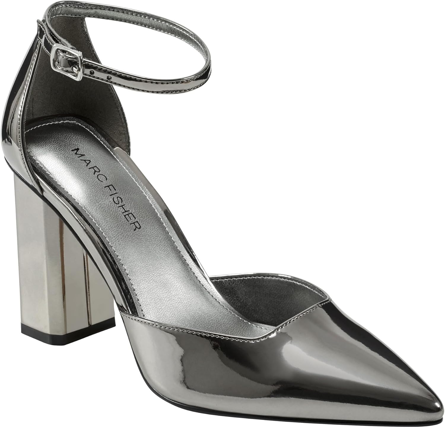 Marc Fisher Women's Demeter Pump, Pewter 060, 6