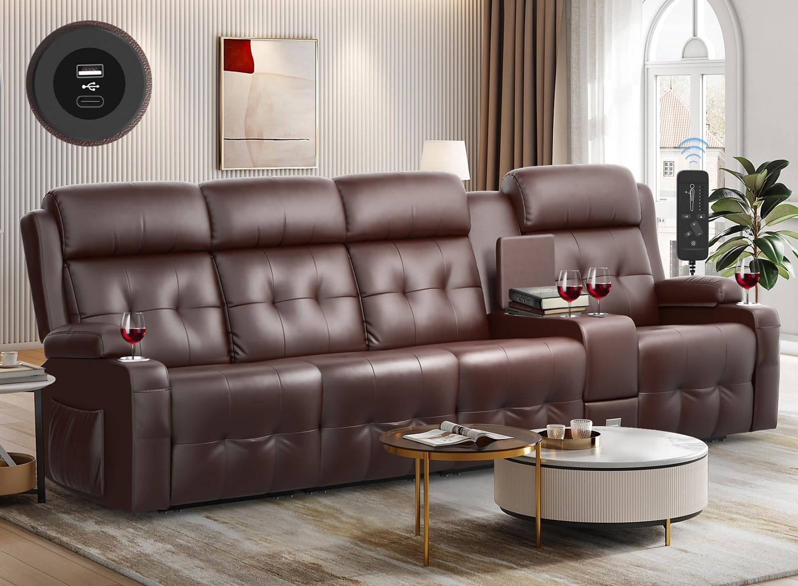 Aotolo Massage Reclining Sofa