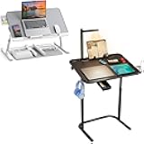 Small Space Desk with Lamp,25.6