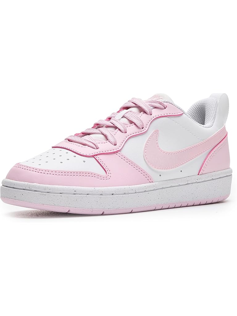 White Nike Court Borough Low Recraft (Big Kids)